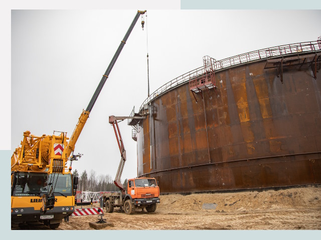 Монтаж резервуаров в Сочи от 620 руб. за м³