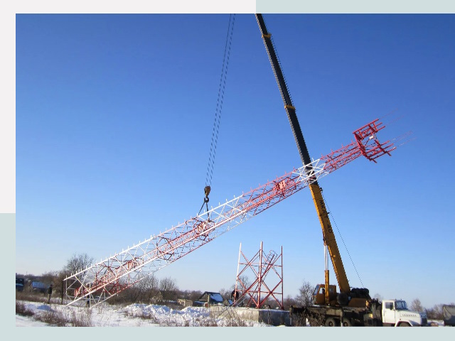 Строительство башен связи в Сочи от 620 руб.