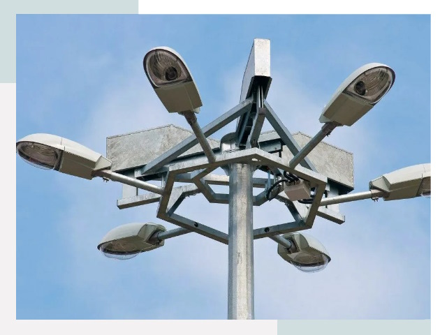 Монтаж осветительных мачт в Сочи