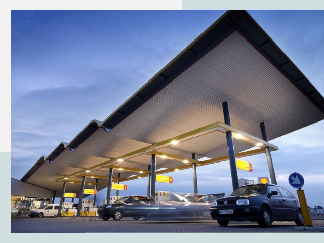 Навесы для АЗС в Сочи от 620 руб. - Защита и комфорт